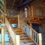 Log Stairs